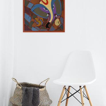 Ganesha - Abstract painting