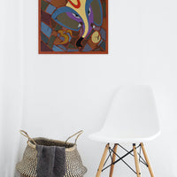 Ganesha - Abstract painting