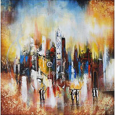 Abstract Metropolitan - Painting