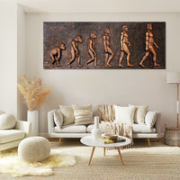 Human Evolution - Mural
