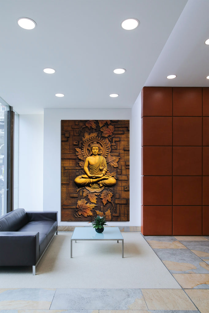 Buddha - Mural – Artwaley