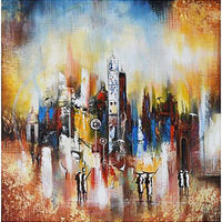 Abstract Metropolitan - Painting