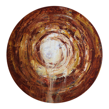Abstract Painting - Round