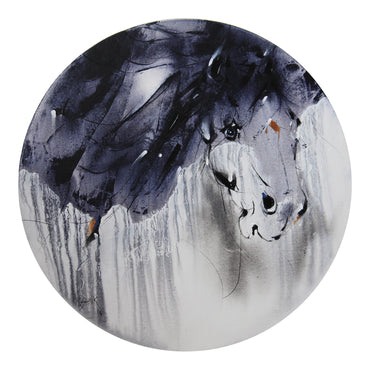 Horse Wall Painting - Round