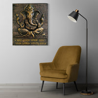 Ganesha chanting prayer - Mural